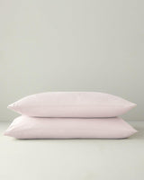 Professional Quality Pure Cotton Pillowcase Pair 50x70cm Dusty Pink