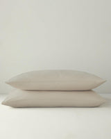 Luxury Hotel Quality Cotton Pillowcase Set Coffee Brown