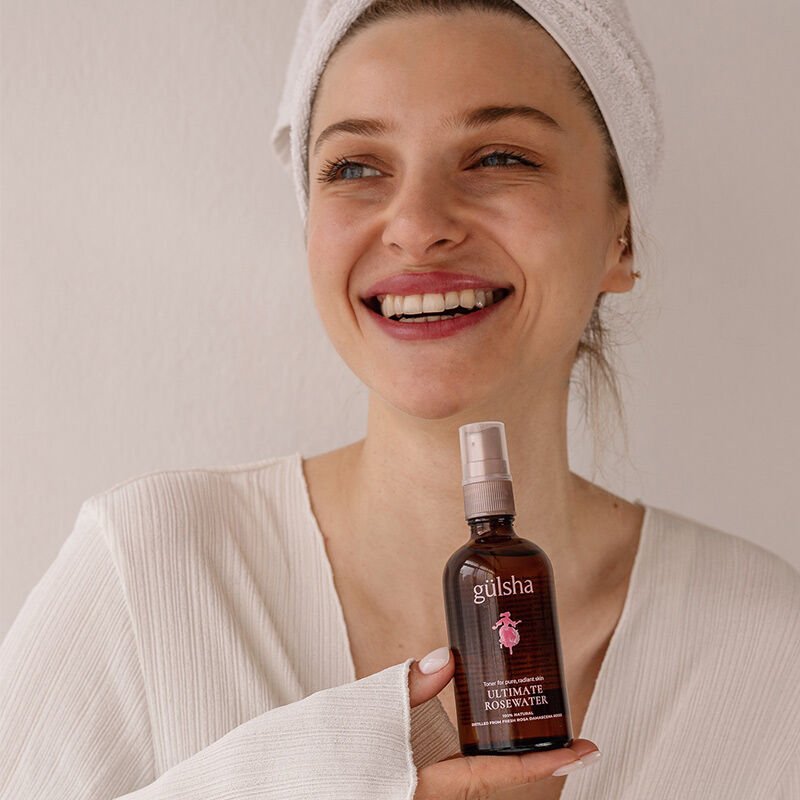 Pure Rose Water - Brightening, Hydrating & Balancing Hydrolate - TryAladdin