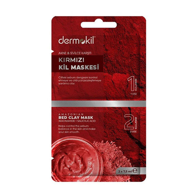 Purifying Clay Mask - Deep Pore Cleansing with Red Clay & Niacinamide - TryAladdin