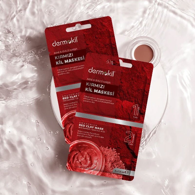 Purifying Clay Mask - Deep Pore Cleansing with Red Clay & Niacinamide - TryAladdin