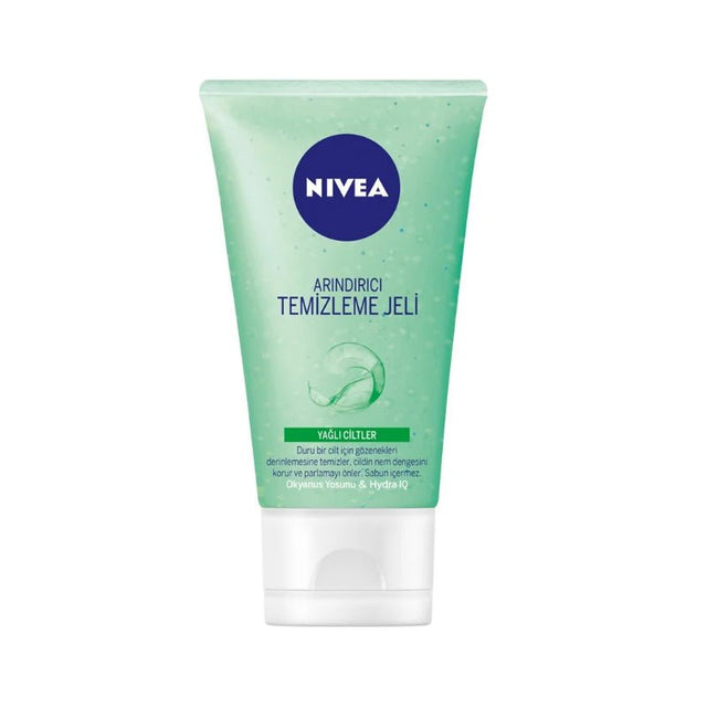 Purifying Face Cleansing Gel - Pore Deep Cleanse with Ocean Algae & Hydra IQ - TryAladdin