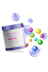 Purple Women's Formula Collagen Powder - 450g Unflavored, 13 Vitamins & 8 Minerals - TryAladdin