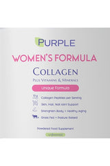Purple Women's Formula Collagen Powder - 450g Unflavored, 13 Vitamins & 8 Minerals - TryAladdin