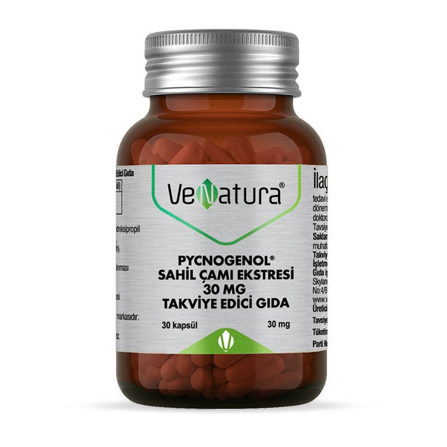 Pycnogenol Pine Bark Extract - Daily Wellness Capsules - TryAladdin