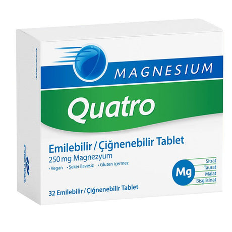 Quad - Blend Magnesium + B6 - Advanced Absorption Chewable - TryAladdin