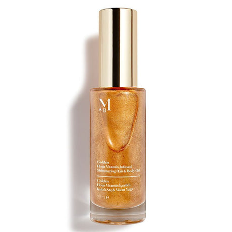 Radiant Glow Vitamin - Infused Shimmering Hair & Body Oil, 30ml - TryAladdin