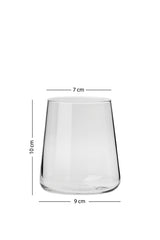 Rakle Avantgarde Gold Premium 4 - Piece Water Glass Set - 420ml - TryAladdin