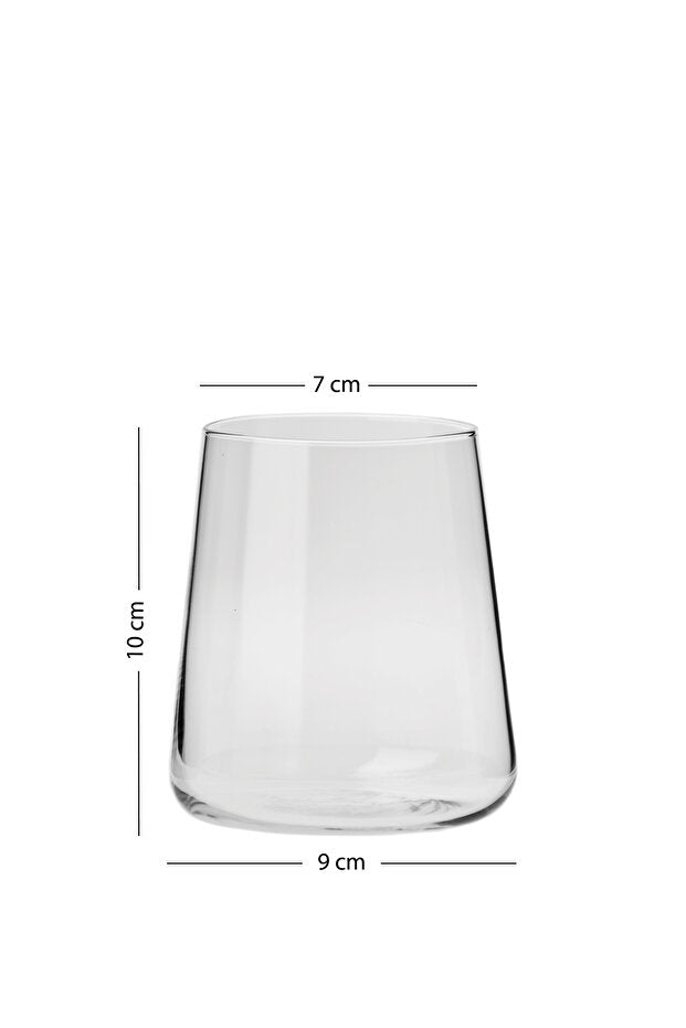 Rakle Avantgarde Gold Premium 4 - Piece Water Glass Set - 420ml - TryAladdin