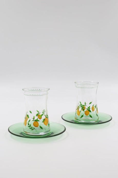 Rakle Professional Bodrum Turkish Tea Glass Set - 12 Piece - 170cc - TryAladdin