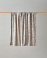 Premium Jacquard Plush TV Blanket - Beige
