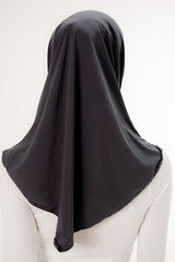 Ready - to - Wear Pleated Hijab - 50cm 2 - Piece Set - TryAladdin