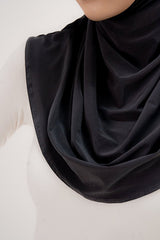 Ready - to - Wear Pleated Hijab - 50cm 2 - Piece Set - TryAladdin