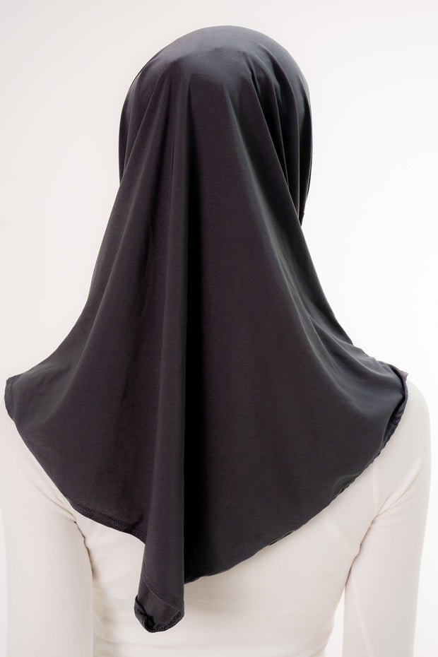 Ready - to - Wear Pleated Hijab - 50cm 2 - Piece Set - TryAladdin