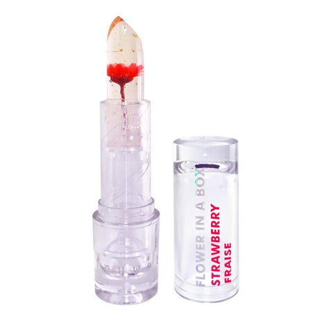 Real Flower Infused Lip Balm - Hydrating & pH - Adapting with Shea Butter - TryAladdin