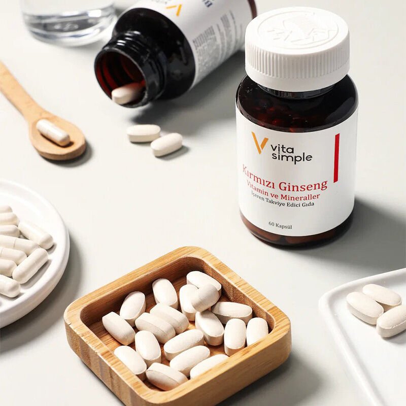 Red Ginseng Complex - Daily Vitamin & Mineral Support Capsules - TryAladdin
