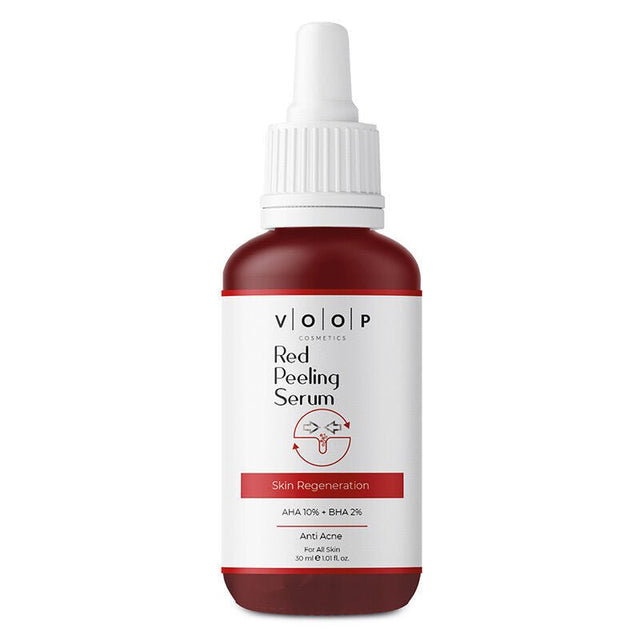 Red Peeling Serum - Skin Renewing, Pore Minimizing & Brightening AHA/BHA - TryAladdin
