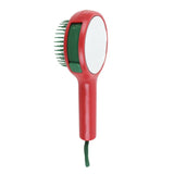 Red Retractable Hair Brush - Compact Styling Tool - TryAladdin