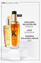 Refillable Hair Care Oil - Strengthening, Frizz Control & High Shine Elixir - TryAladdin