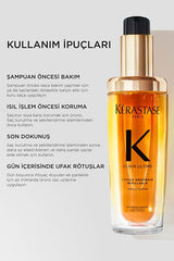 Refillable Hair Care Oil - Strengthening, Frizz Control & High Shine Elixir - TryAladdin