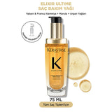 Refillable Hair Care Oil - Strengthening, Frizz Control & High Shine Elixir - TryAladdin
