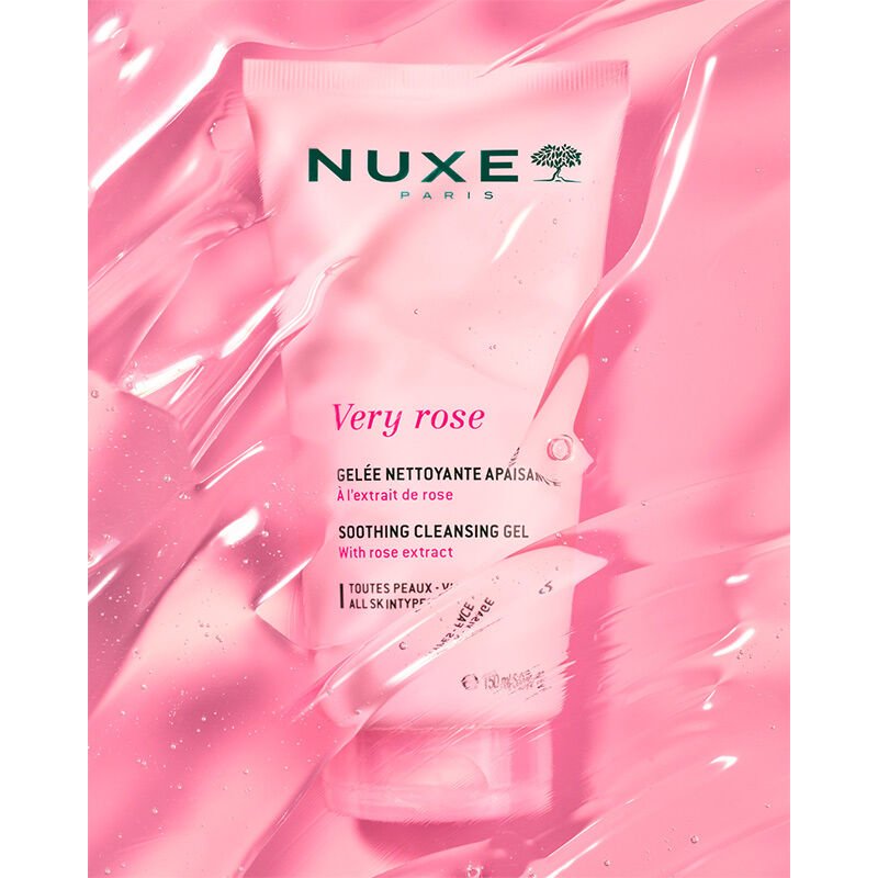 Refreshing Facial Cleansing Gel - Rose Extract & Softening - TryAladdin