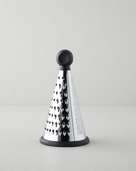 Professional Grade Stainless Steel Grater   23cm Black