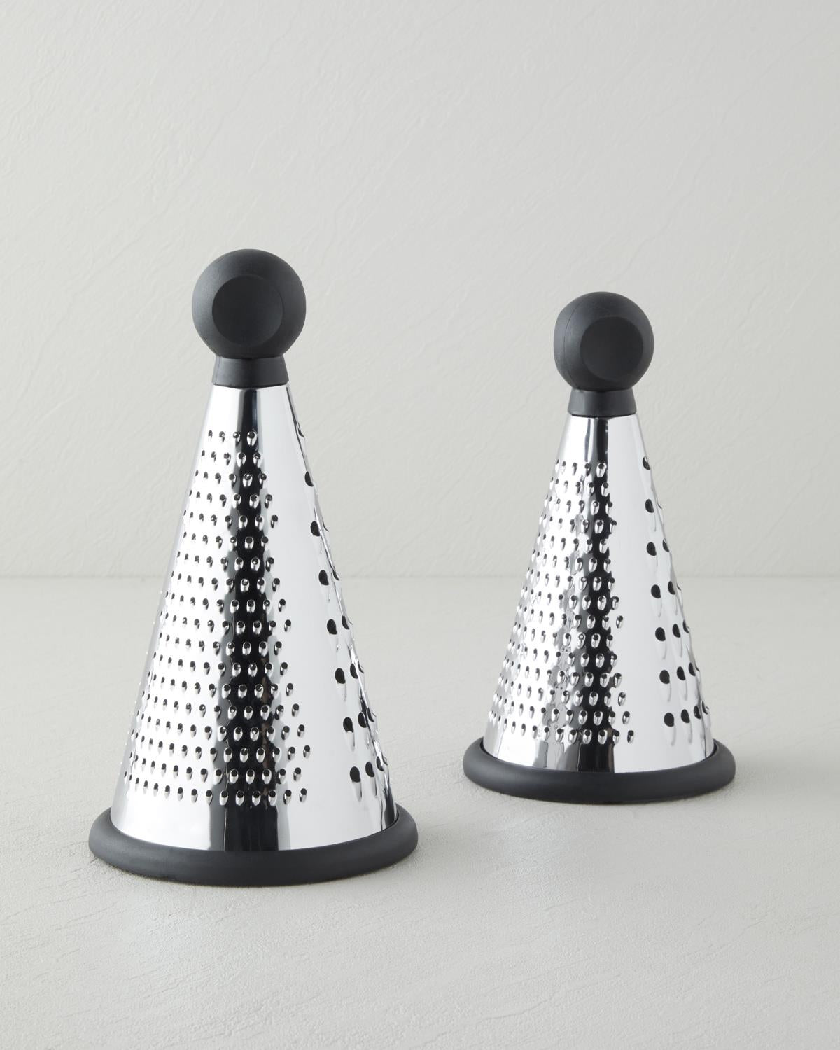 Professional Grade Stainless Steel Grater   23cm Black