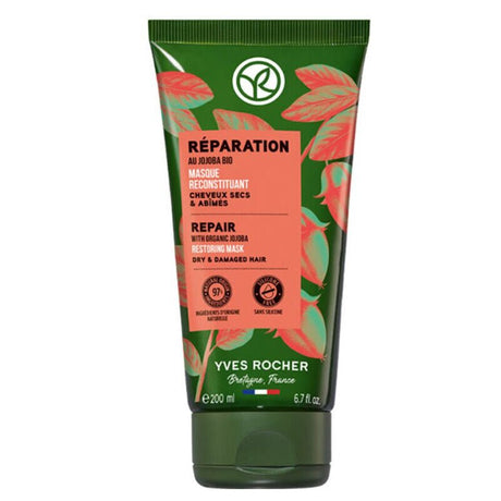 Repairing Hair Mask - Prebiotic Care for Damaged Hair with Agave & Jojoba - TryAladdin