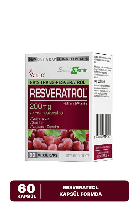 Resveratrol & Antioxidant Complex - 60 Vegetarian Capsules - TryAladdin