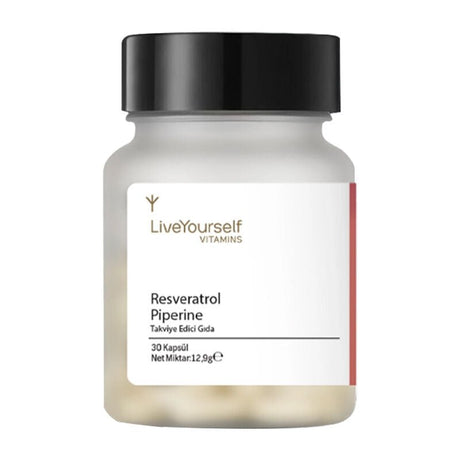 Resveratrol & Piperine Complex - Antioxidant Support Capsules - TryAladdin