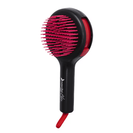 Retractable Travel Hair Brush - Compact Folding Design, Black - TryAladdin