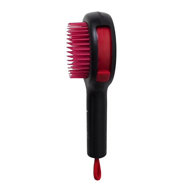 Retractable Travel Hair Brush - Compact Folding Design, Black - TryAladdin