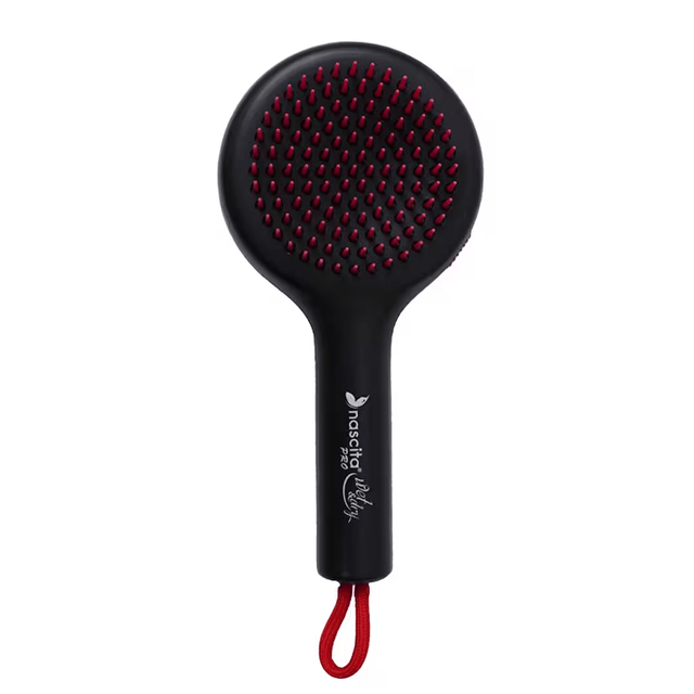 Retractable Travel Hair Brush - Compact Folding Design, Black - TryAladdin