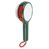 Retractable Travel Hair Brush, Compact Folding Detangler, Green - TryAladdin