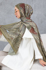 Retro Ethnic Pattern Cotton Shawl - Soft & High Quality - TryAladdin