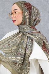 Retro Ethnic Pattern Cotton Shawl - Soft & High Quality - TryAladdin