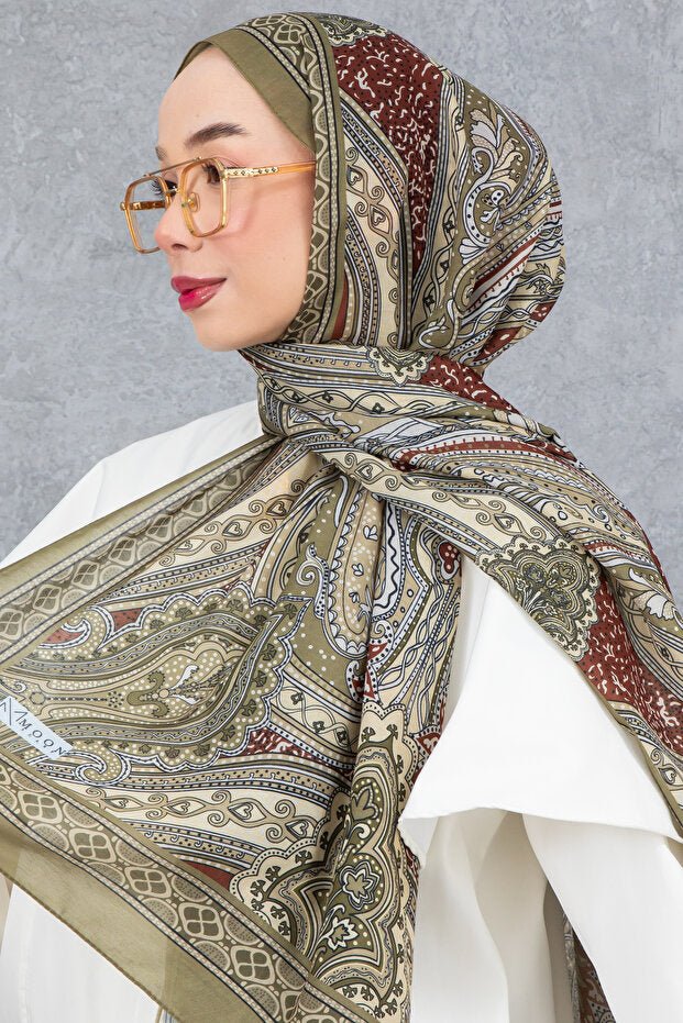 Retro Ethnic Pattern Cotton Shawl - Soft & High Quality - TryAladdin