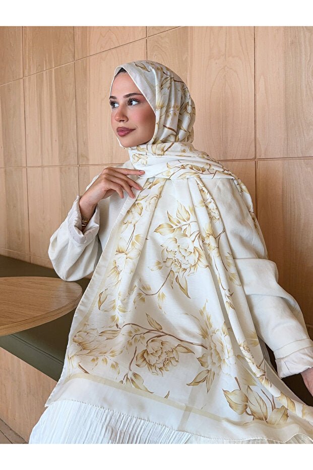Retro Floral Cotton Soft Shawl - TryAladdin