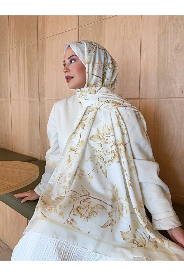 Retro Floral Cotton Soft Shawl - TryAladdin