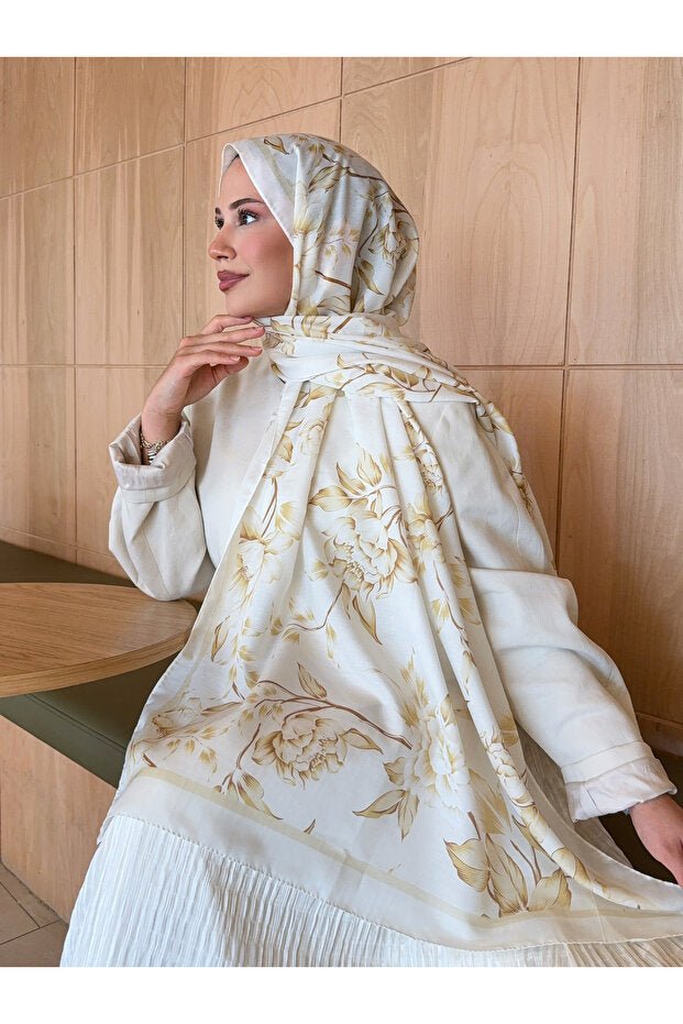 Retro Floral Cotton Soft Shawl - TryAladdin