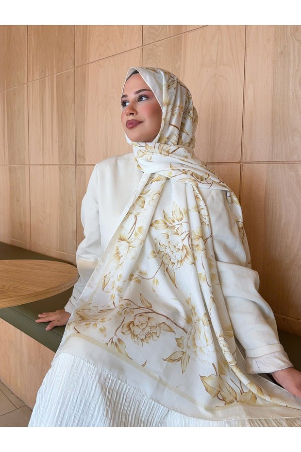 Retro Floral Cotton Soft Shawl - TryAladdin