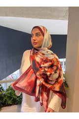 Retro Floral Soft Cotton Shawl - Comfortable & Stylish - TryAladdin
