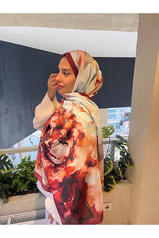 Retro Floral Soft Cotton Shawl - Comfortable & Stylish - TryAladdin
