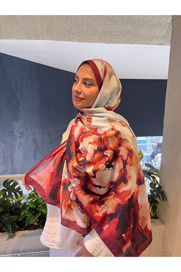 Retro Floral Soft Cotton Shawl - Comfortable & Stylish - TryAladdin