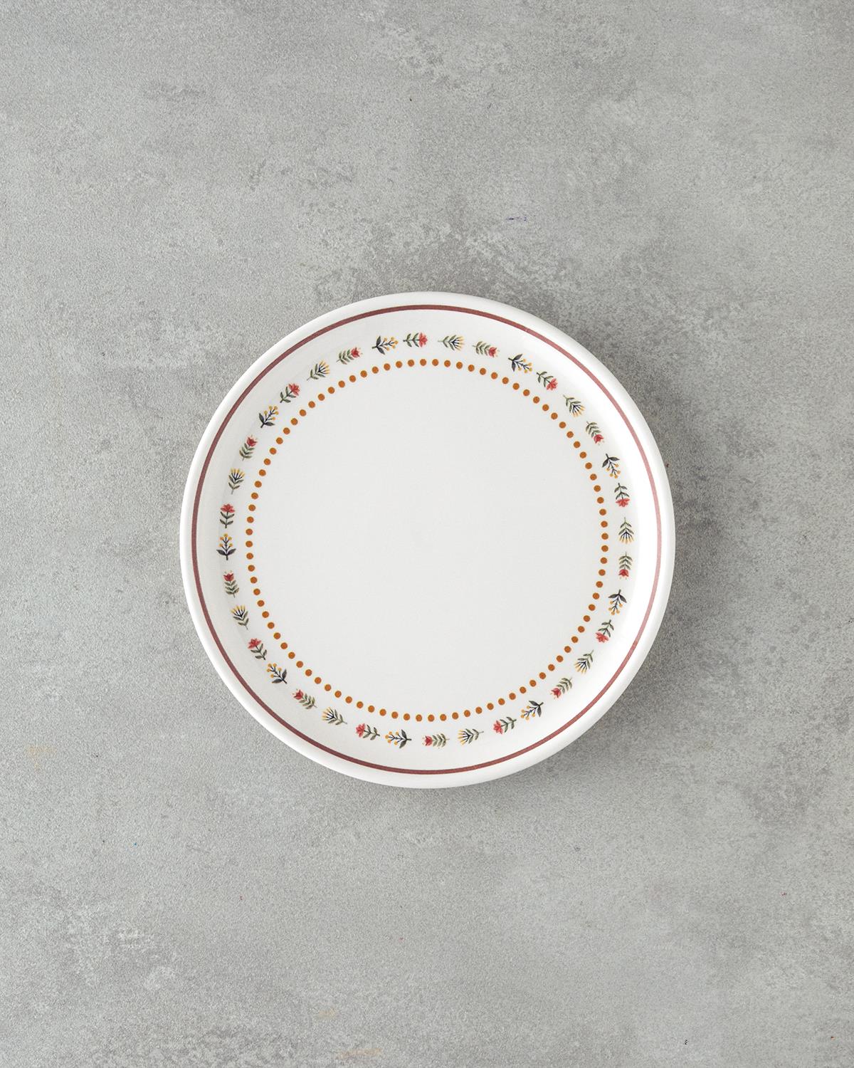 Professional Grade Retro Ceramic Breakfast Set 10 Piece 4 Person Colorful