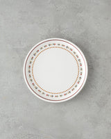 Professional Grade Retro Ceramic Breakfast Set 10 Piece 4 Person Colorful