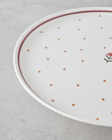 Retro Inspired Ceramic Dessert Dinnerware Set 13 Piece Professional Collection