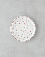 Retro Inspired Ceramic Dessert Dinnerware Set 13 Piece Professional Collection