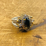 Reversible Multi - Stone Ring